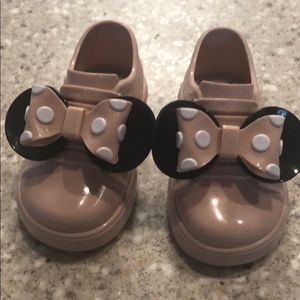 EUC Minnie Mouse Mini Melissa shoes